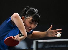 (SP)DOHA-QATAR-TABLE TENNIS-WTT CONTENDER 2022-WOMEN'S SINGLES