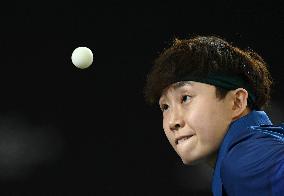 (SP)DOHA-QATAR-TABLE TENNIS-WTT CONTENDER 2022-WOMEN'S SINGLES