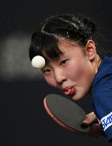 (SP)DOHA-QATAR-TABLE TENNIS-WTT CONTENDER 2022-WOMEN'S SINGLES