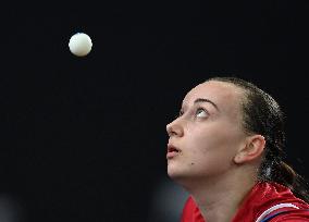 (SP)DOHA-QATAR-TABLE TENNIS-WTT CONTENDER 2022-WOMEN'S SINGLES