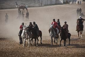 AFGHANISTAN-BALKH-NAWROZ-HORSEMEN GAME