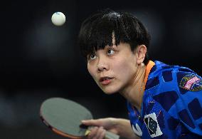 (SP)DOHA-QATAR-TABLE TENNIS-WTT CONTENDER 2022-WOMEN'S SINGLES