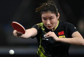 (SP)DOHA-QATAR-TABLE TENNIS-WTT CONTENDER 2022-WOMEN'S SINGLES