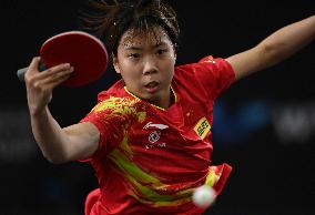 (SP)DOHA-QATAR-TABLE TENNIS-WTT CONTENDER 2022-WOMEN'S SINGLES