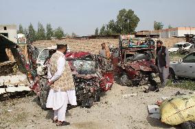 AFGHANISTAN-NANGARHAR-ROAD CRASH