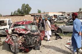 AFGHANISTAN-NANGARHAR-ROAD CRASH