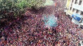 INDIA-MADHYA PRADESH-INDORE-RANG PANCHAMI-CELEBRATION