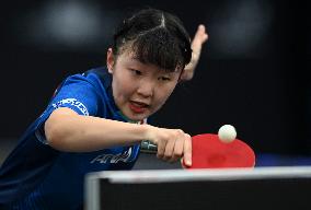 (SP)DOHA-QATAR-TABLE TENNIS-WTT CONTENDER 2022-WOMEN'S SINGLES