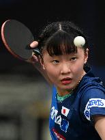 (SP)DOHA-QATAR-TABLE TENNIS-WTT CONTENDER 2022-WOMEN'S SINGLES