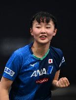 (SP)DOHA-QATAR-TABLE TENNIS-WTT CONTENDER 2022-WOMEN'S SINGLES