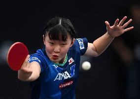 (SP)DOHA-QATAR-TABLE TENNIS-WTT CONTENDER 2022-WOMEN'S SINGLES