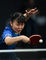 (SP)DOHA-QATAR-TABLE TENNIS-WTT CONTENDER 2022-WOMEN'S SINGLES