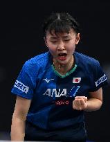 (SP)DOHA-QATAR-TABLE TENNIS-WTT CONTENDER 2022-WOMEN'S SINGLES