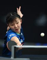 (SP)DOHA-QATAR-TABLE TENNIS-WTT CONTENDER 2022-WOMEN'S SINGLES