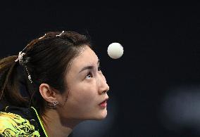 (SP)DOHA-QATAR-TABLE TENNIS-WTT CONTENDER 2022-WOMEN'S SINGLES