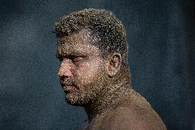 (SP)INDIA-NEW DELHI-KUSHTI WRESTLING