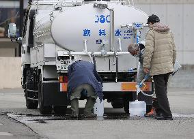 Aftermath of powerful earthquake in northeastern Japan