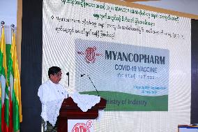 MYANMAR-YANGON-CHINA-COVID-19-VACCINE-PRODUCTION