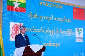 MYANMAR-YANGON-CHINA-COVID-19-VACCINE-PRODUCTION