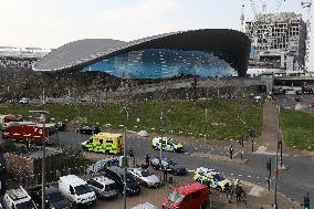 BRITAIN-LONDON-GAS LEAK INCIDENT