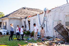 U.S.-LOUISIANA-NEW ORLEANS-TORNADO-AFTERMATH