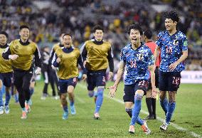 Football: Australia-Japan World Cup qualifier