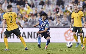 Football: Australia-Japan World Cup qualifier