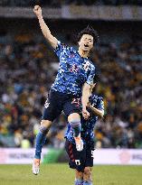 Football: Australia-Japan World Cup qualifier