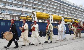 TUNISIA-TUNIS-TOURISM-CRUISE SHIP