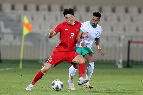 (SP)UAE-SHARJAH-FOOTBALL-FIFA WORLD CUP 2022 QUALIFIER-CHINA VS SAUDI ARABIA