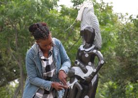 ZIMBABWE-CHITUNGWIZA-ARTS CENTER-FEMALE ARTISTS