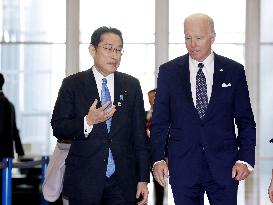 Japan PM Kishida in Belgium