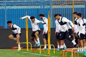 (SP)EGYPT-CAIRO-FOOTBALL-FIFA 2022 WORLD CUP QUALIFIER-EGYPTIAN TEAM-TRAINING SESSION