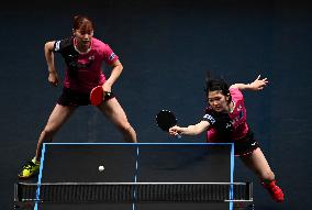 (SP)DOHA-QATAR-TABLE TENNIS-WTT CONTENDER 2022-WOMEN'S DOUBLES