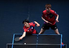 (SP)DOHA-QATAR-TABLE TENNIS-WTT CONTENDER 2022-WOMEN'S DOUBLES