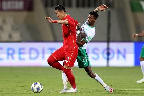 (SP)UAE-SHARJAH-FOOTBALL-FIFA WORLD CUP 2022 QUALIFIER-CHINA VS SAUDI ARABIA