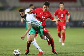 (SP)UAE-SHARJAH-FOOTBALL-FIFA WORLD CUP 2022 QUALIFIER-CHINA VS SAUDI ARABIA