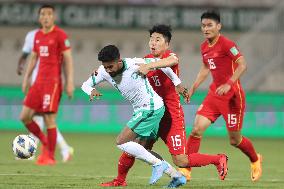 (SP)UAE-SHARJAH-FOOTBALL-FIFA WORLD CUP 2022 QUALIFIER-CHINA VS SAUDI ARABIA