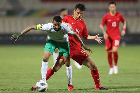 (SP)UAE-SHARJAH-FOOTBALL-FIFA WORLD CUP 2022 QUALIFIER-CHINA VS SAUDI ARABIA