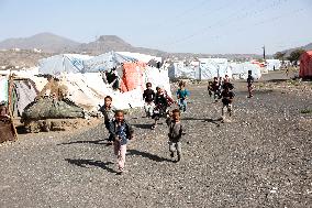 YEMEN-SANAA-IDP CAMP