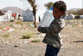 YEMEN-SANAA-IDP CAMP