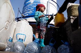 YEMEN-SANAA-IDP CAMP