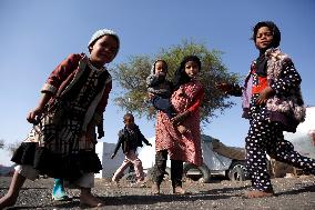 YEMEN-SANAA-IDP CAMP