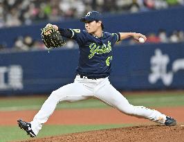 Baseball: Opening series in Japan