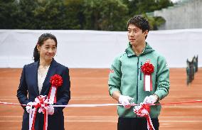 New clay court tennis venue in Tokyo