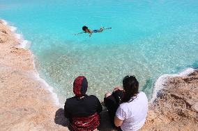 EGYPT-SIWA OASIS-SALT LAKE