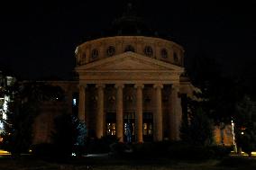 ROMANIA-BUCHAREST-EARTH HOUR