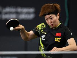 (SP)DOHA-QATAR-TABLE TENNIS-WTT STAR CONTENDER 2022-WOMEN'S SINGLES