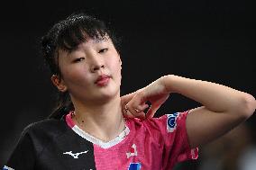 (SP)DOHA-QATAR-TABLE TENNIS-WTT STAR CONTENDER 2022-WOMEN'S SINGLES