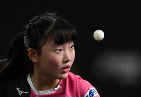 (SP)DOHA-QATAR-TABLE TENNIS-WTT STAR CONTENDER 2022-WOMEN'S SINGLES